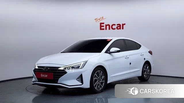 Hyundai The New Avante AD 2019 Белый из Кореи