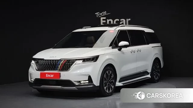 Kia Carnival 4th generation 2023 Белый из Кореи