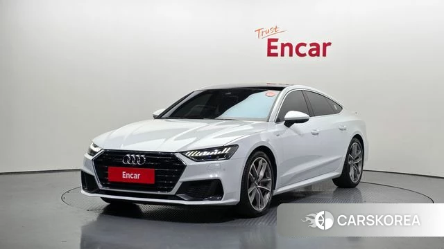 Audi A7 (4K) 2020 Белый из Кореи