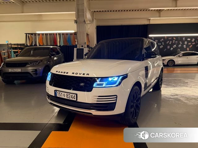 Land Rover Range Rover 4th Generation 2018 Белый из Кореи
