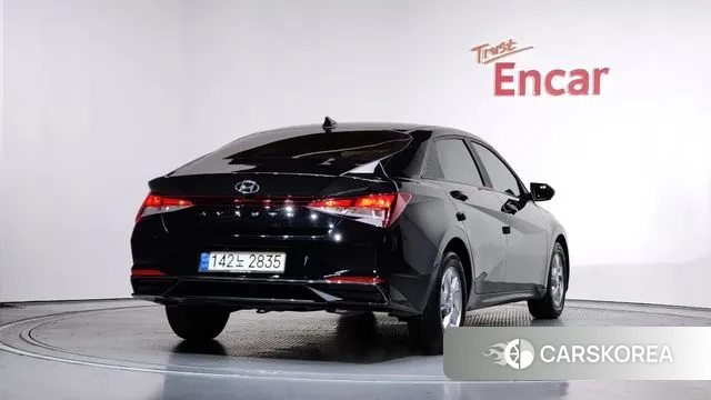 Hyundai Avante (CN7) 2020 Черный из Кореи