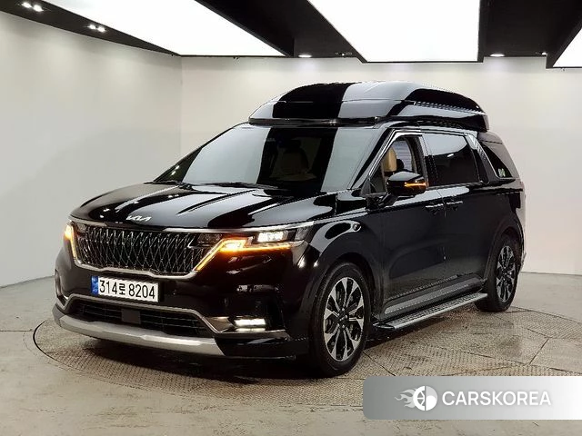 Kia Carnival 4th generation 2022 Черный из Кореи