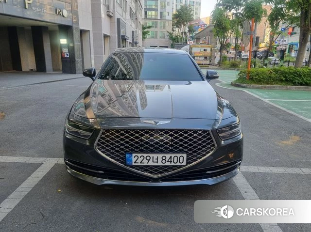Genesis G90 2019 Темно-зеленый из Кореи