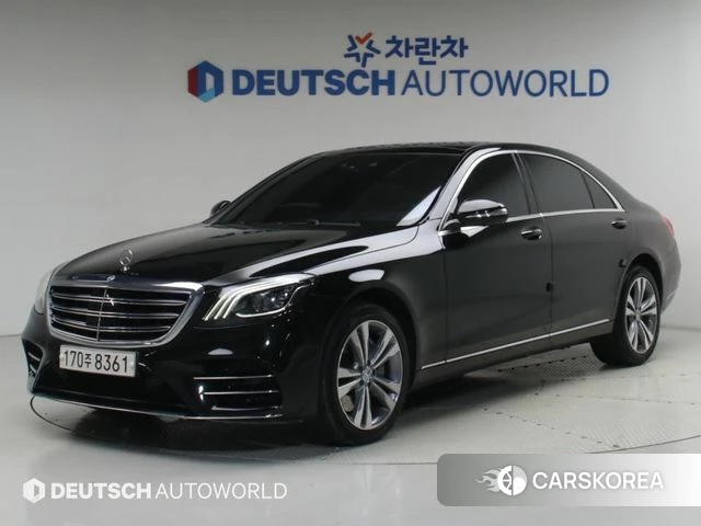 Mercedes-Benz S-Class W222 2018 Черный из Кореи