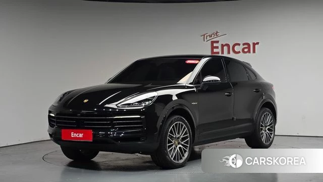 Porsche Cayenne (PO536) 2023 Черный из Кореи