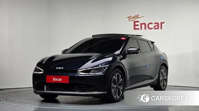 Kia EV6 2021 Синий из Кореи