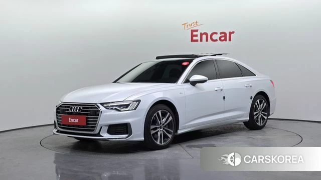 Audi A6 (C8) 2022 Белый из Кореи
