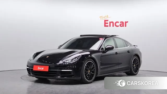 Porsche Panamera (971) 2018 Черный из Кореи