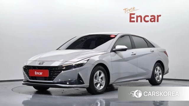Hyundai Avante (CN7) 2022 Серый из Кореи