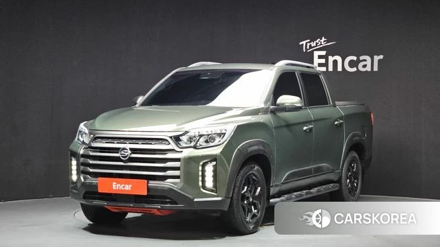 Ssangyong The New Rexton Sport 2022 Зеленый из Кореи
