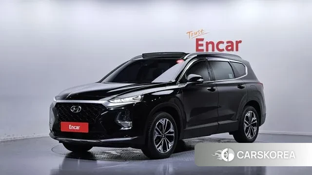Hyundai Santa Fe TM 2018 Черный из Кореи