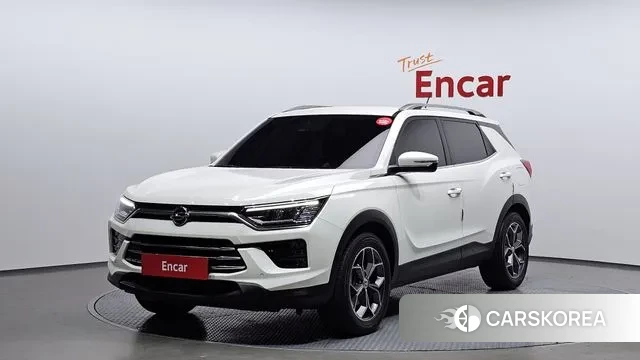Ssangyong Beautiful Korando 2019 Белый из Кореи
