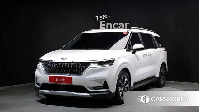 Kia Carnival 4th generation 2021 Белый из Кореи