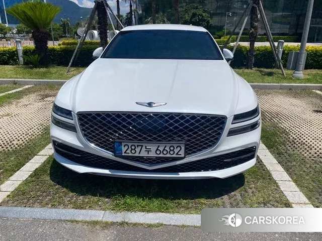 Genesis G80 (RG3) 2021 Белый из Кореи