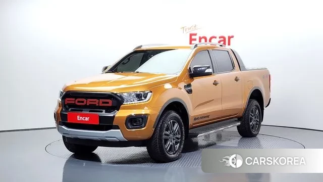 Ford Ranger 3rd Generation 2021 Оранжевый из Кореи