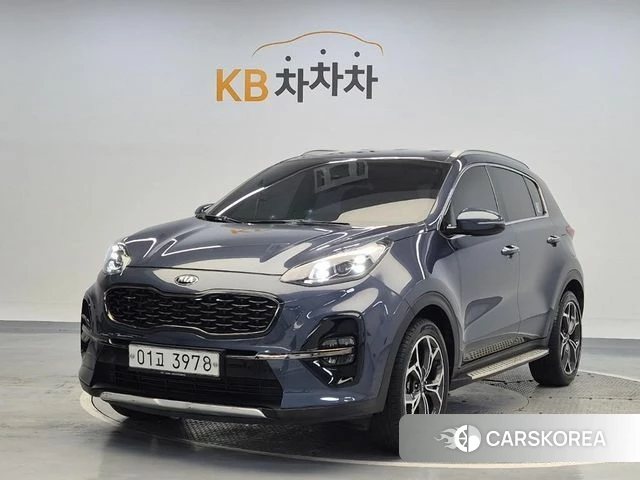 Kia Sportage The Bold 2019 Синий из Кореи