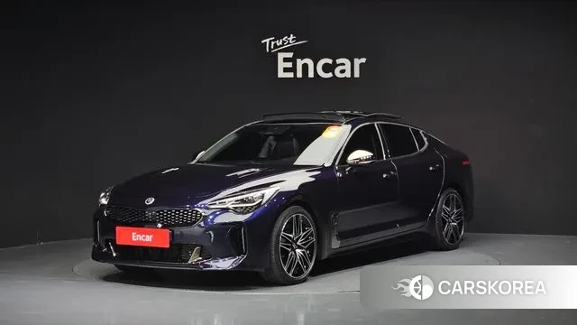 Kia Stinger Meister 2021 Синий из Кореи