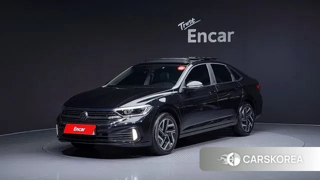 Volkswagen 7th Generation of Jetta 2024 Черный из Кореи