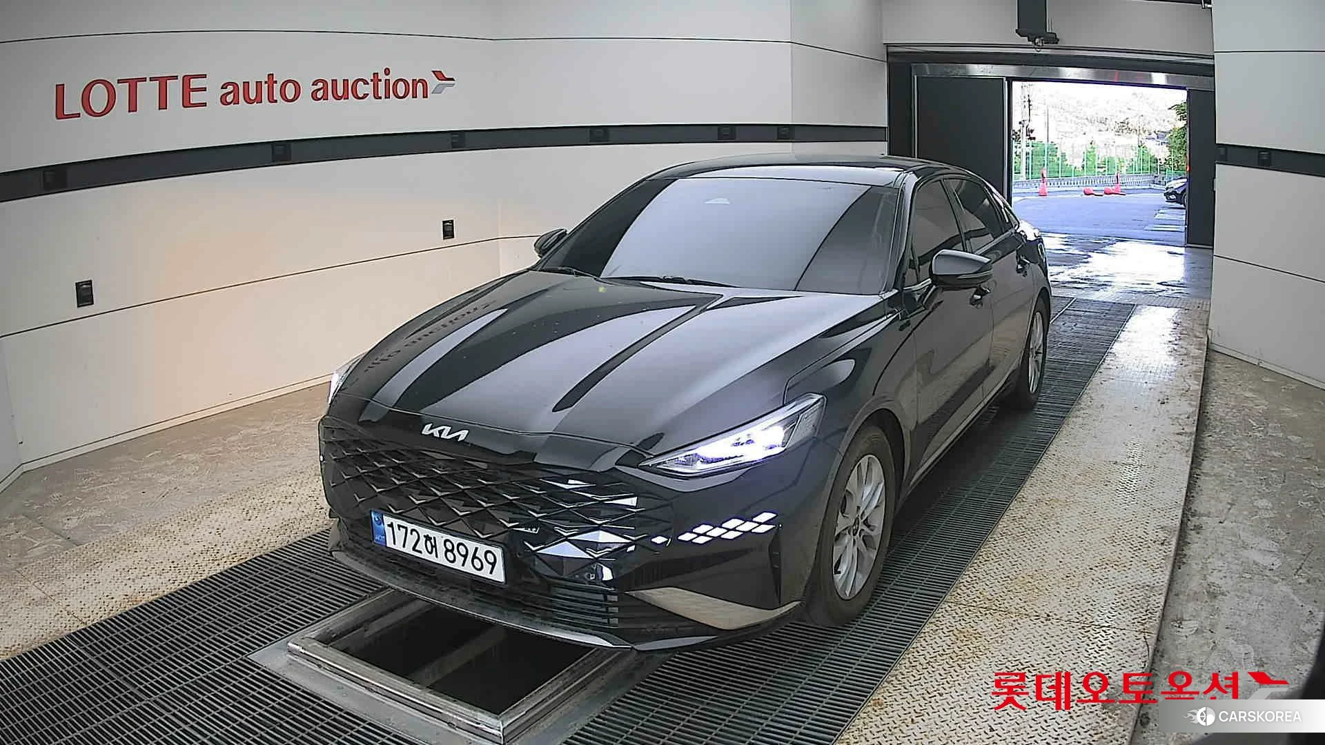 Kia K8 2023 Aurora Black Pearl из Кореи