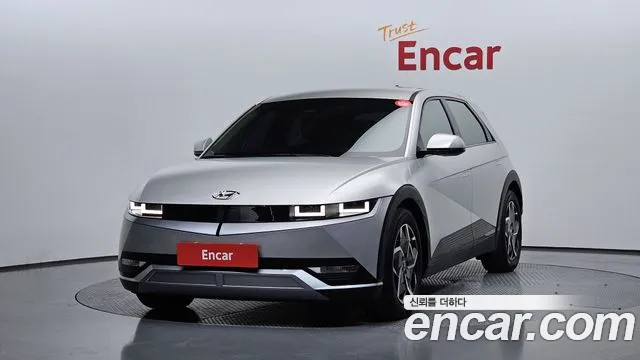 Hyundai Ionic 5 2021 Серебристо-серый из Кореи