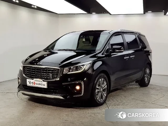 Kia The New Carnival 2020 Черный из Кореи