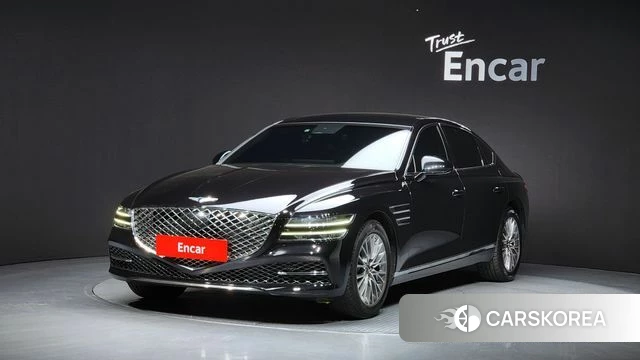 Genesis G80 (RG3) 2021 Черный из Кореи