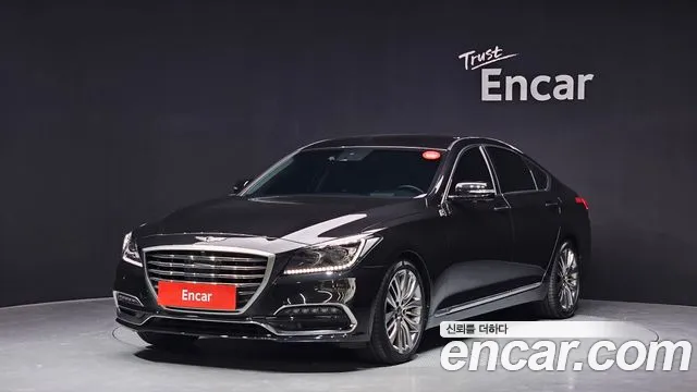 Genesis G80 2018 Черный из Кореи