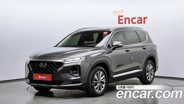 Hyundai Santa Fe TM 2019 Серый из Кореи