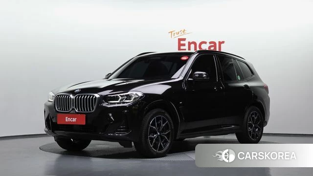 BMW X3 (G01) 2024 Черный из Кореи