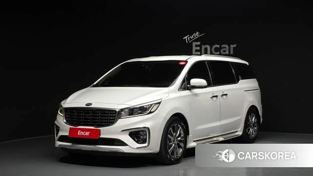 Kia The New Carnival 2018 Белый из Кореи