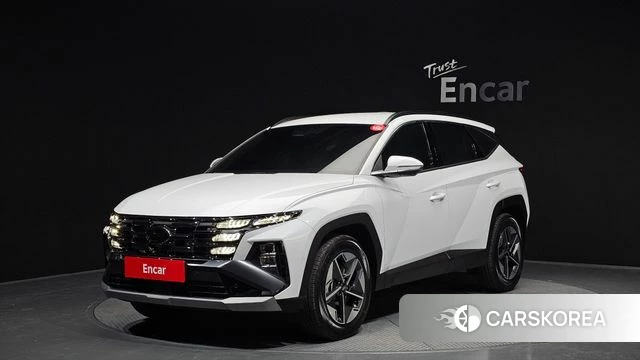 Hyundai The New Tucson Hybrid (NX4) 2025 Белый из Кореи