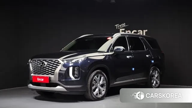 Hyundai Palisade 2021 Синий из Кореи