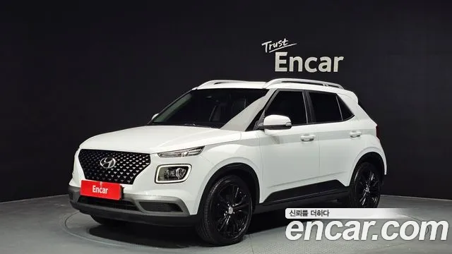 Hyundai Venue 2020 Белый из Кореи