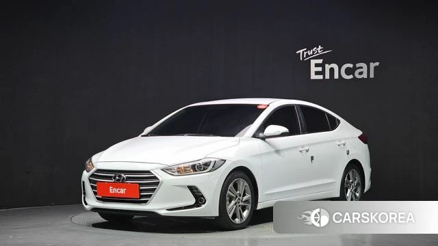 Hyundai Avante AD 2018 Белый из Кореи