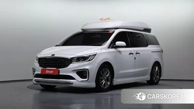 Kia The New Carnival 2019 Белый из Кореи