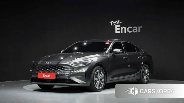 Kia K8 Hybrid 2021 Серый из Кореи