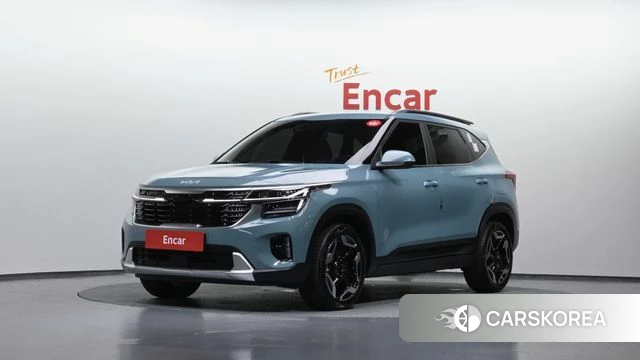 Kia The New Seltos 2023 Небесно-голубой из Кореи