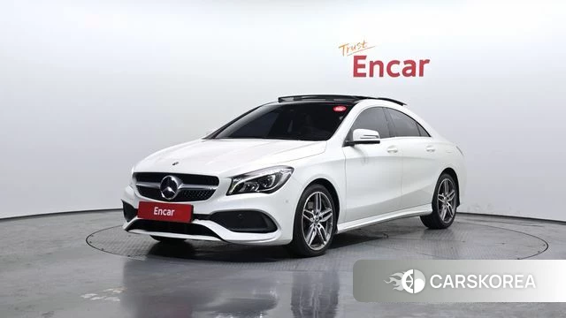 Mercedes-Benz CLA-Class C117 2018 Белый из Кореи