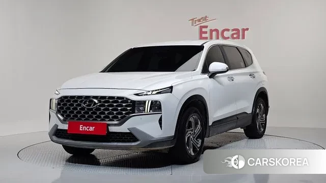 Hyundai The New Santa Fe 2022 Белый из Кореи
