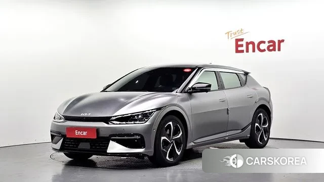 Kia EV6 2022 Серебристо-серый из Кореи