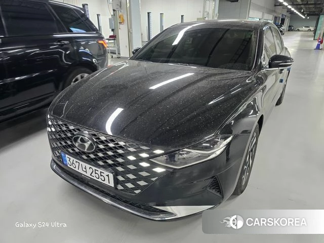 Hyundai The New Grandeur IG Hybrid 2022 Черный из Кореи