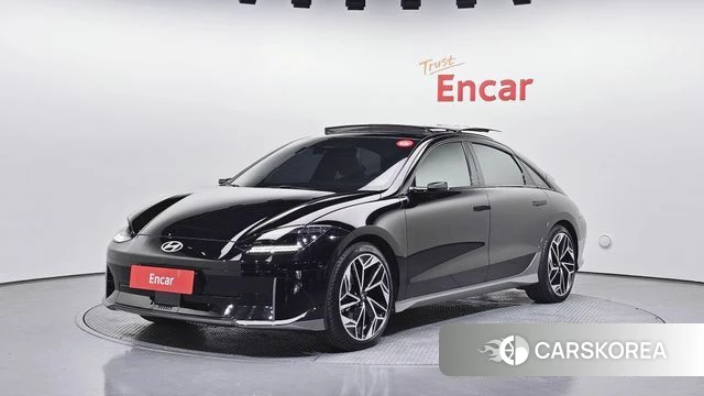 Hyundai Ionic 6 2022 Черный из Кореи