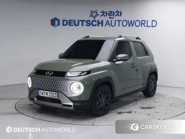 Hyundai Casper 2023 Светло-зеленый из Кореи