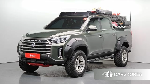 Ssangyong The New Rexton Sports Cannes 2021 Темно-зеленый из Кореи