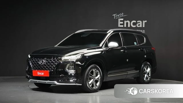 Hyundai Santa Fe TM 2019 Черный из Кореи