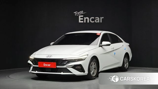 Hyundai The New Avante (CN7) 2025 Белый из Кореи