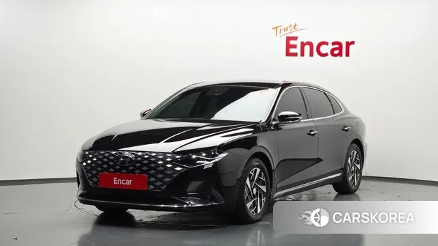 Hyundai The New Grandeur IG Hybrid 2020 Черный из Кореи