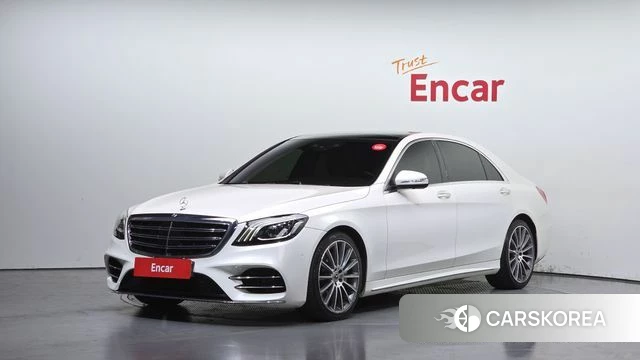 Mercedes-Benz S-Class W222 2020 Белый из Кореи
