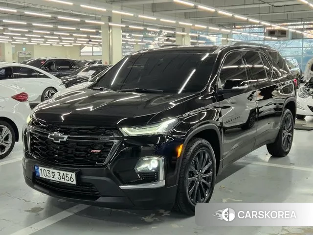 Chevrolet (GM Daewoo) Traverse 2023 Черный из Кореи