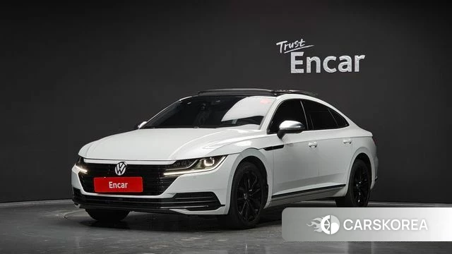 Volkswagen Arteon 2019 Белый из Кореи